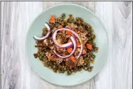  ?? (The Washington Post/Marvin Joseph) ?? Quick Lentil Salmon Salad