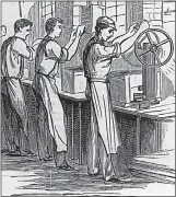  ??  ?? OBSOLETE: Victorian printing machines