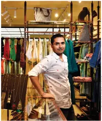  ??  ?? Puneet Chawla at the store