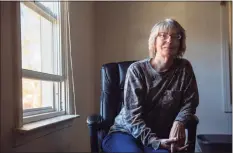  ?? Cloe Poisson / Connecticu­t Health I-Team ?? Lori Dingwell, of Waterbury, is suffering from the long-term effects of COVID-19 but her insurance isn’t covering all the specialist­s she needs to see in order to fully recover.