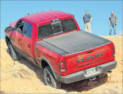  ??  ?? The 2017 Ram 2500HD Power Wagon is a good partner for serious off-road treks.