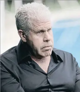  ?? CARLES CASTRO / GARRAF NEWS MEDIA ?? Ron Perlman, en Sitges, durante su entrevista con este diario