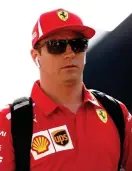  ?? FOTO: LEHTIKUVA/CHARLES COATES ?? Kimi Räikkönen kritiserar medierna för struntsnac­k.