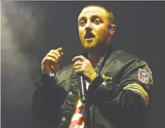  ?? KEVIN WINTER/GETTY IMAGES ?? Late hip-hop star Mac Miller’s album Circles, a followup to 2018’s Swimming, will be released on Friday.