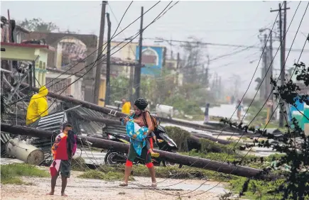  ?? Picture / AP ?? Irma, the most powerful hurricane ever recorded in the open Atlantic, wreaked havoc on Cuba.