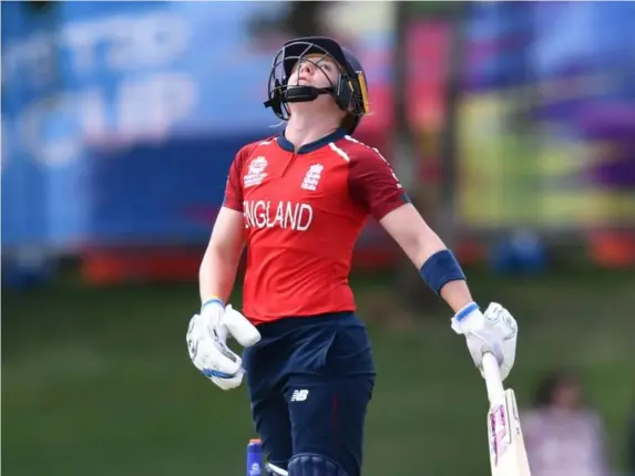  ?? (EPA) ?? Her side were beaten by six wickets in their tournament opener