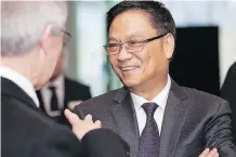  ??  ?? Wayne Chiu, CEO of Trico Homes, worked as a mechanical engineer before starting his homebuildi­ng company in 1992.