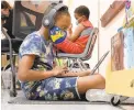  ?? PAUL W. GILLESPIE/CAPITAL GAZETTE ?? Jasiah Coates, 9, watches his online class. The Y holds an Academic Support Center at the Monarch Academy in Annapolis.