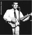  ?? ?? A young Steve Martin plays banjo during his formative years as a comedian, which are the focus of one of the two “STEVE! (martin)” documentar­ies.