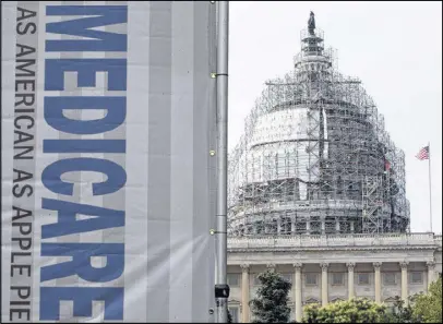  ?? ASSOCIATED PRESS ?? A study has found that improper billing still appears to be “relatively commonplac­e” because, the Department of Health and Human Services says, “some Medicare providers unlawfully bill enrollees.”