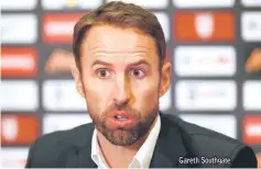  ??  ?? Gareth Southgate