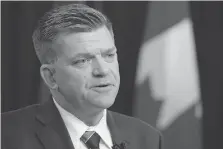  ?? DAVID BLOOM/FILES ?? An escalation of demands from Alberta politician­s like Brian Jean could end what is seen as an unfair transfer of wealth from Alberta to the rest of the federation, writes Claudia Cattaneo.
