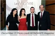  ??  ?? December 7/ Photo credit MONDANITE Magazine