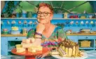  ??  ?? 8PM Jo Brand and her guests get their teeth stuck into dessert week