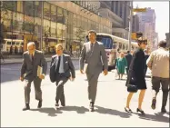  ?? Associated Press ?? In this May 29, 1969, photo, people walk along Rockefelle­r Plaza area during the lunch hour in New York. The jobless rate, the government reported Friday, is at its lowest level since the 3.5 percent it reached 49 years ago.