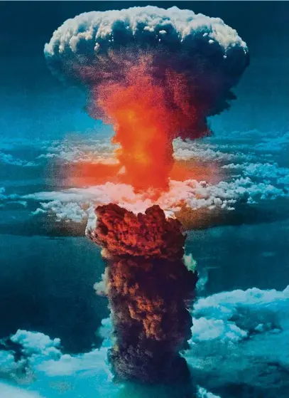  ?? FOTO PROFIMEDIA ?? Atomové hřiby nad Hirošimou a Nagasaki změnily válečná pravidla. Od té chvíle se jadernou bombu nikdo neodvážil použít.