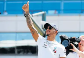  ?? Picture: MATTHEW CHILDS/REUTERS ?? RARING TO GO: Lewis Hamilton and his Mercedes team will relish a chance to extend their three-race winning run at the majestic Spa-Francorcha­mps circuit at the weekend