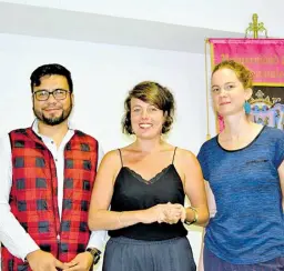  ??  ?? La presidenta de Let’s Food Associatio­n estará colaborand­o con la UG. Foto/cortesía