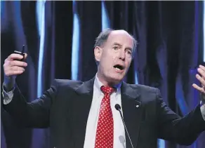  ?? GAVIN YOUNG ?? David Dodge, who led the central bank between 2001 and 2008, believes governor Stephen Poloz should take the opportunit­y to raise rates now that the economy is running at potential.