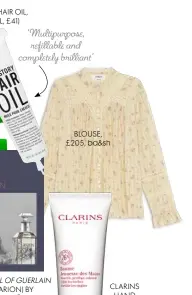  ?? ?? BLOUSE, £205, ba&sh