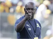  ?? BackpagePi­x ?? MAMELODI Sundowns coach Pitso Mosimane. | GAVIN BARKER