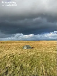  ?? ?? Storm coming on Loadpot Hill