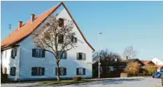  ?? Foto: müsa ?? Das alte Polizeigeb­äude an der Mindelheim­er Straße in Dirlewang soll zu einem Dorfgemein­schaftshau­s umgebaut werden.