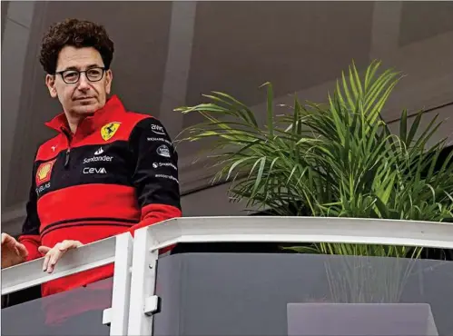  ?? FOTO: JAN SOMMER ?? Mattia Binotto får ikke svært ved at finde ingeniørjo­bs i Formel 1, hvis han ønsker at fortsætte for et andet team.