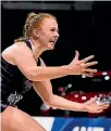  ??  ?? Sam Sinclair says the Silver Ferns must nail the critical moments in the final Constellat­ion Cup test on Saturday.