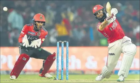  ?? BCCI PHOTOS ?? Hashim Amla’s second IPL halfcentur­y helped Kings XI Punjab beat Royal Challenger­s Bangalore by eight wickets.