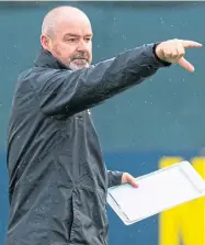  ??  ?? Out of time: Steve Clarke craves more time with squad