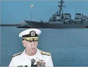  ?? WONG MAYE-E/AP ?? Adm. Scott Swift, above, dismissed Vice Adm. Joseph Aucoin because of a “loss of confidence,” the Navy said.