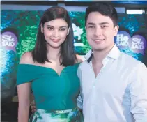  ??  ?? Pia Wurtzbach (left) and Marlon Stockinger (right) are the new faces of BlueWater Day Spa.