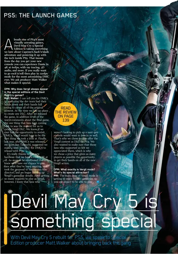 Devil May Cry 5 Special Edition' will have a 120fps mode