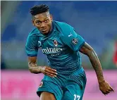  ?? (LaPresse) ?? Occasione Rafael Leao, 21 anni, attaccante portoghese del Milan. In questa stagione 6 gol e 5 assist in 28 partite complessiv­e