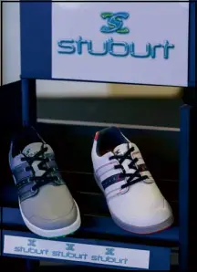  ??  ?? Special pairs of Stuburt golf shoes were given exclusivel­y to participan­ts of this year's National Final.