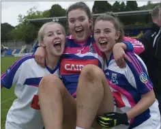  ??  ?? Shauna Dillane, Katie O’Reilly and Claudia Randals.