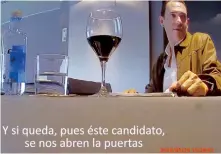  ??  ?? En un video, Juan Barreiro es exhibido en una conversaci­ón con una empresaria argentina en la que describe el movimiento de recursos.