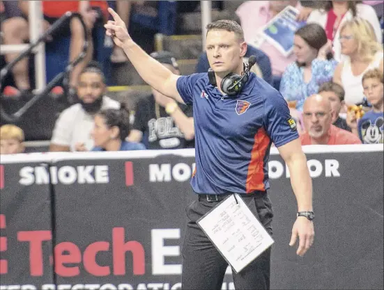  ?? James Franco / Special to the Times Union ?? Rob Keefe led the Arena Football League’s Empire to a 2019 Arena Bowl championsh­ip before the league folded.