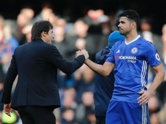  ?? (Getty) ?? Costa had to go back to Antonio Conte 'with my tail between my legs'