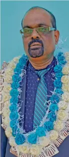  ?? Muniappa Goundar. ?? Fiji Teachers Union general secretary,