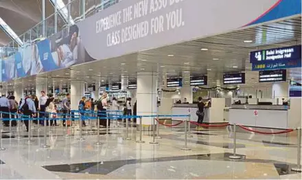  ??  ?? The Kuala Lumpur Internatio­nal Airport main terminal’s double-digit growth streak continues, with 23 per cent growth compared with March last year.