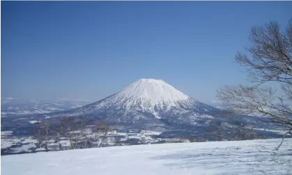  ?? Photograph: Jun Asano/Getty Images/Flickr RF ?? The avalanche hit Mount Yotei in Hokkaido, Japan, on Monday, killing two people from New Zealand.
