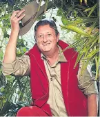  ??  ?? HAT’S OFF In I’m A Celebrity in 2012