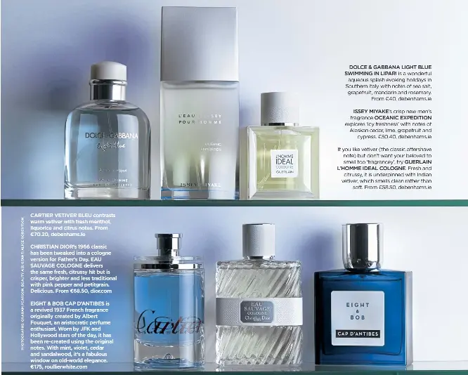 DADDY COOL Father s Day fragrances PressReader