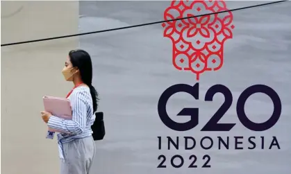  ?? Photograph: Adek Berry/AFP/Getty ?? The Indonesian-hosted G20 will be Rishi Sunak’s first introducti­on to many world leaders.