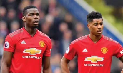  ??  ?? Paul Pogba and Marcus Rashford have been on the sidelines since late December and mid-January respective­ly but both have returned to training. Photograph: Anthony Devlin/PA