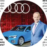  ??  ?? 5 milioni
Nella foto, Fabrizio Longo, Direttore di Audi Italia, accabnto alla nuova Audi A3 che nella sua lunga carriera nel mercato mondiale è stata venduta già in 5 milioni di pezzi