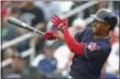  ?? ROSS D. FRANKLIN — THE ASSOCIATED PRESS ?? Francisco Lindor, shown during spring training, is part of a powerful Indians lineup.