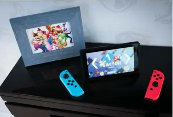  ?? KHOLOOD EID/BLOOMBERG ?? In Canada, the Switch, a hybrid home/portable console, has been the No. 1 selling console in 2017.